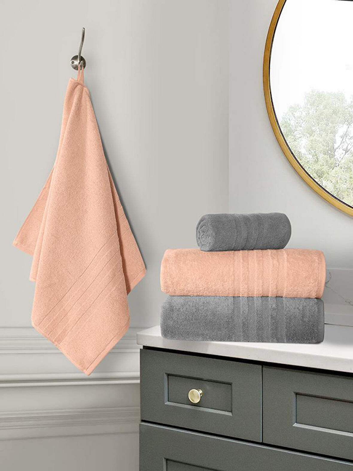 Lavinda & Matilda Havlu Setleri Şık ve Yumuşak Dokulu 70x140