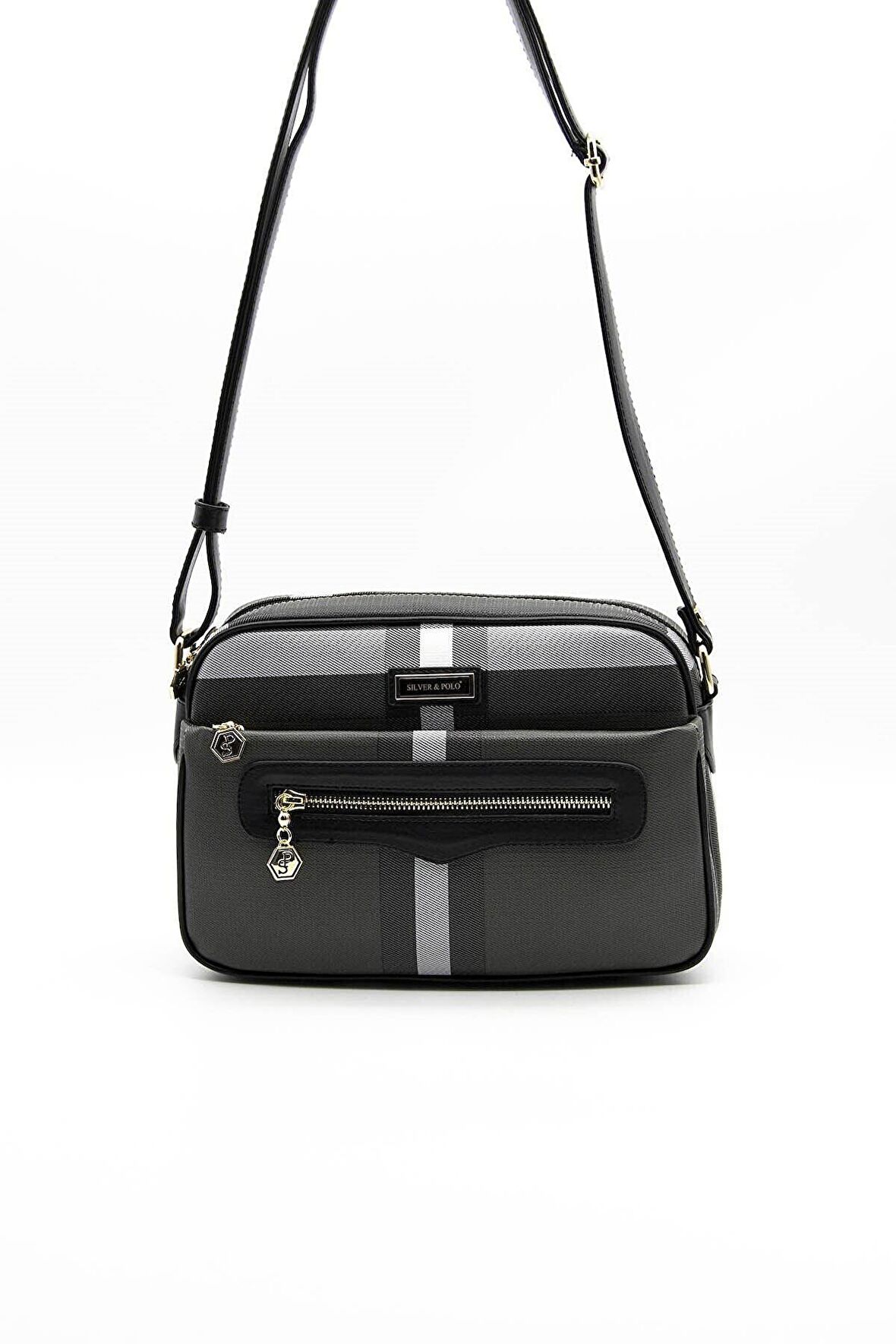 Silver Polo  Kadın Çapraz Çanta 491-39304 ÇAPRAZ Kadın ÇANTASI MK129 SİYAH-MAT SİYAH