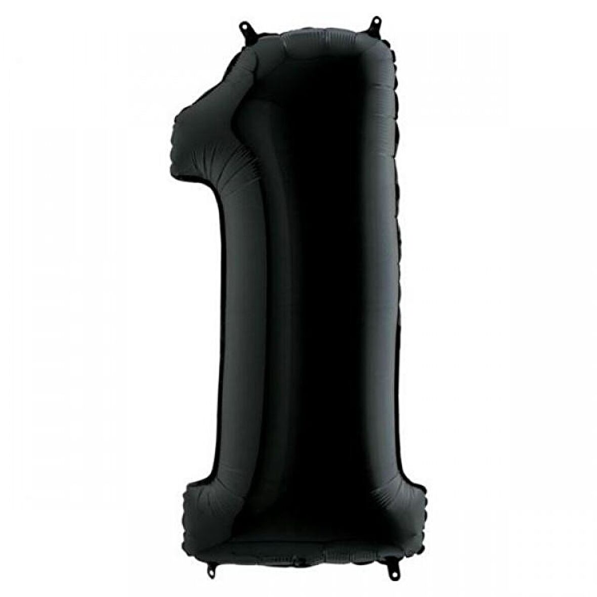 FOLYO BALON RAKAM 1 SİYAH 102 CM