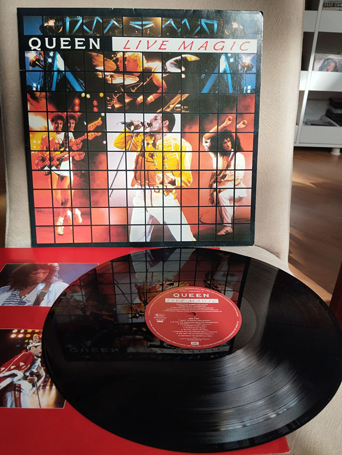 Queen – Live Magic - 1986 Avrupa Basım 33 Lük LP Albüm Plak