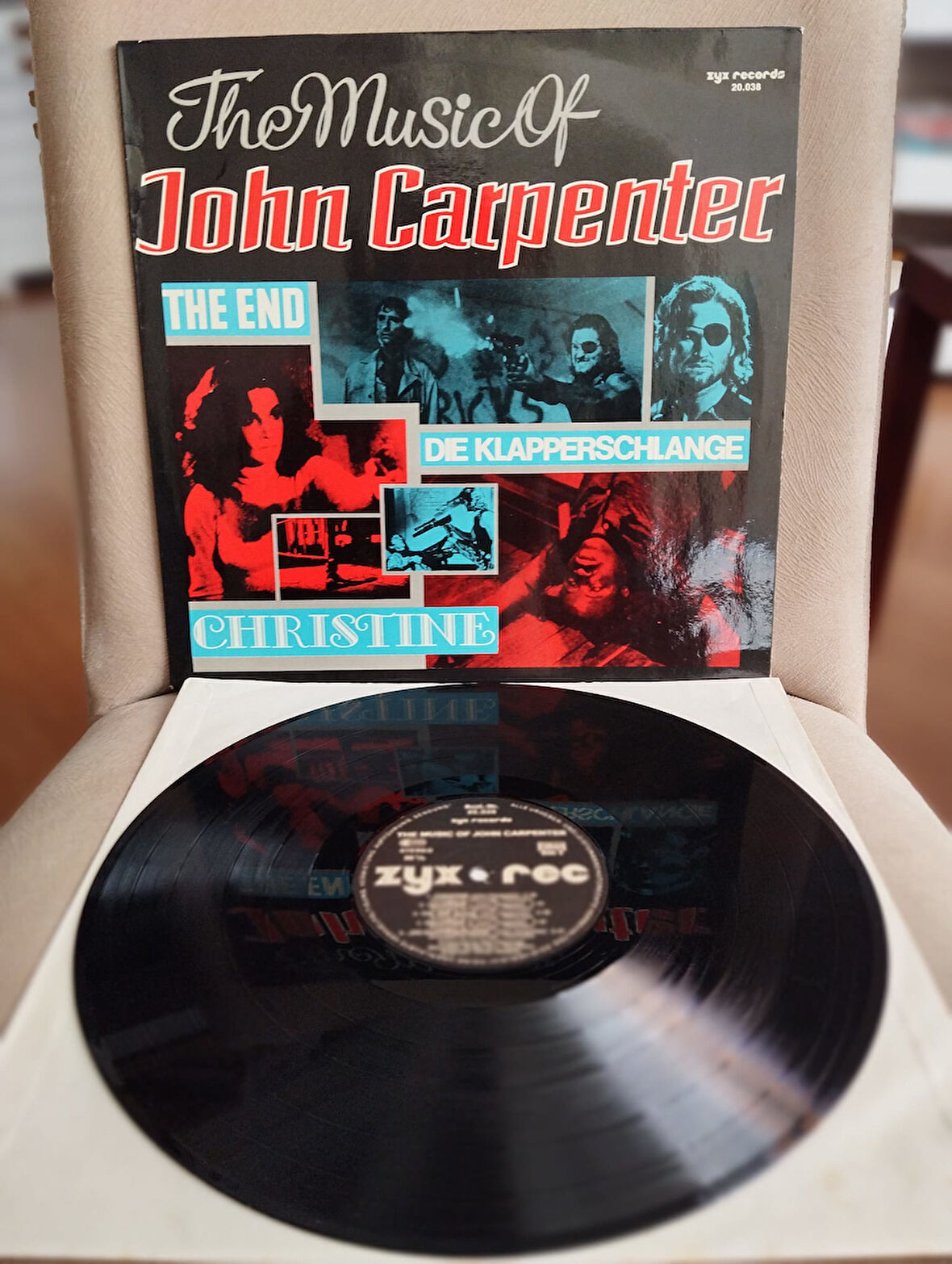 The Splash Band – The Music Of John Carpenter - 1984 Almanya Albüm - LP Plak