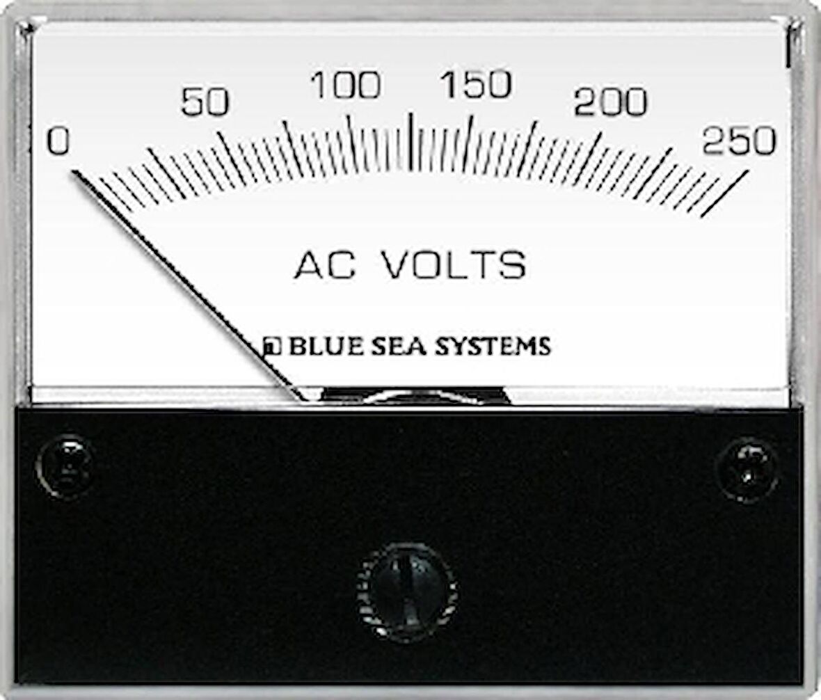 AC Voltmetre 60x71 mm 0-250V %3 Hassasiyet