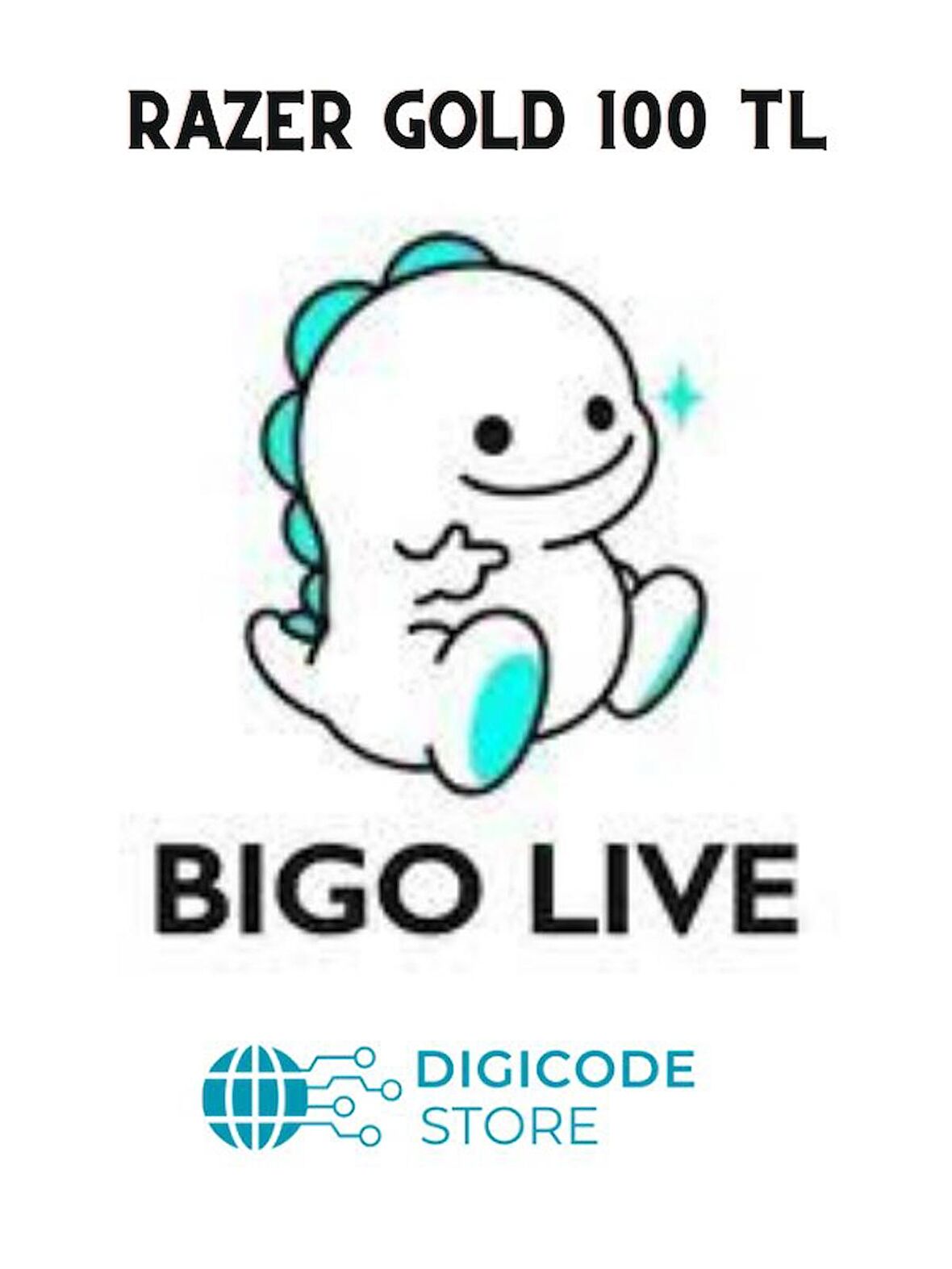 Bigo Live Razer Gold 100 TL E-PİN KODU 