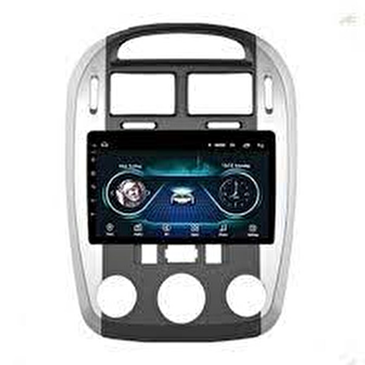 Kia Cerato Android Multimedya Sistemi Analog Ditital Klima (2007-2009) 4 GB Ram 64 GB Hafıza 8 Çekirdek Navigatör