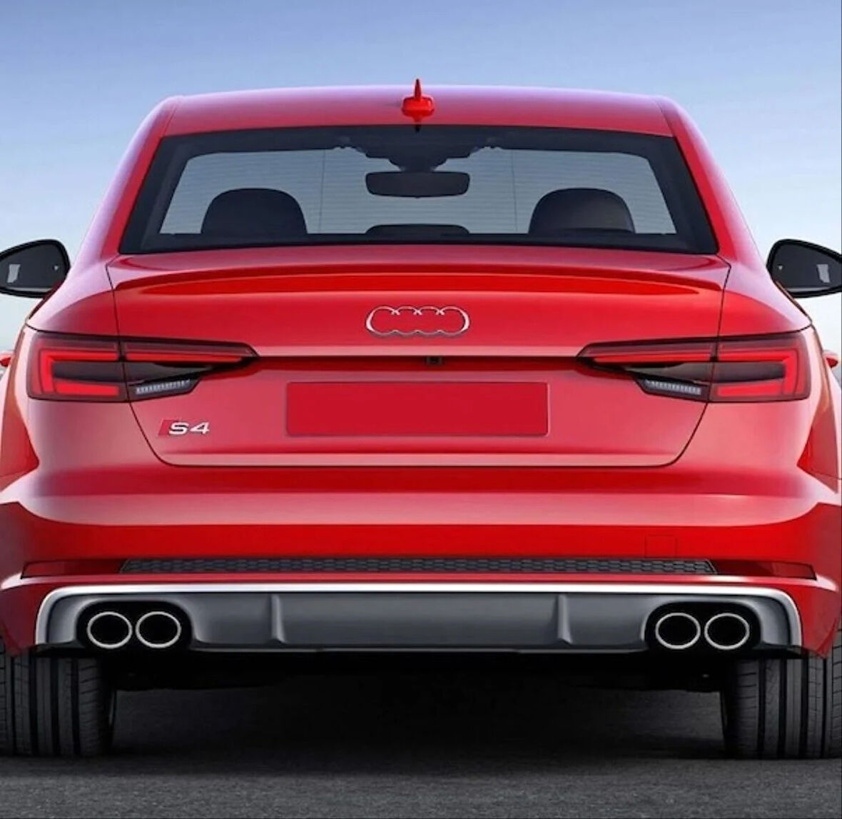 Audi A4 2016-2019 Uyumlu S4 Difüzör ve Egzoz Seti
