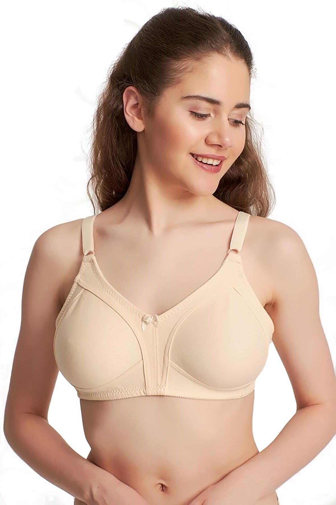 Malabadi Kadın Toparlayıcı Büyük Beden Penye Sütyen 826