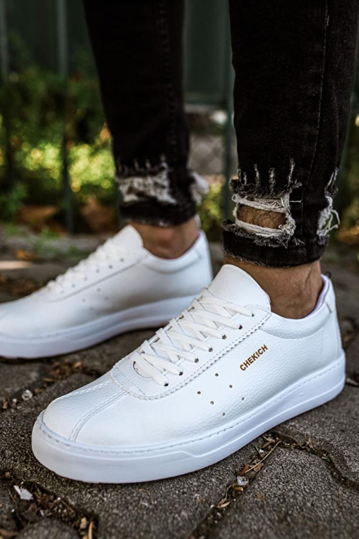 Chekich CH063 BT Erkek Ayakkabı BEYAZ