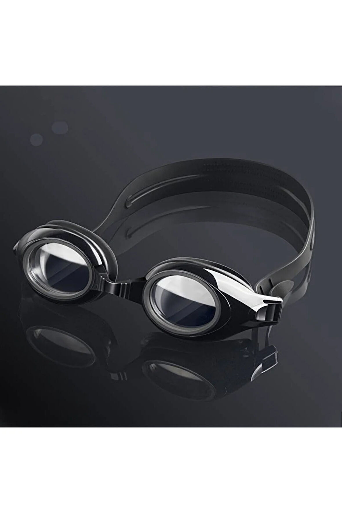 Numaralı Yapılabilir Yüzücü Gözlüğü Su Geçirmez & Ayarlanabilir Kayış