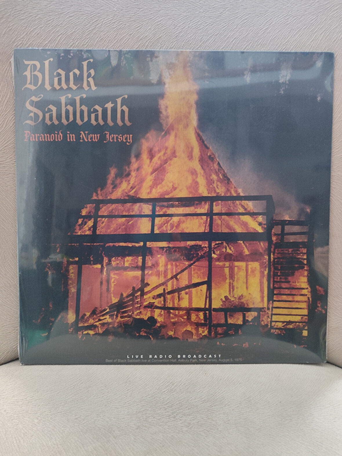 BLACK SABBATH - Paranoid in New Jersey - 2020 Hollanda Basım 33 lük Plak - Açılmamış Ambalajında