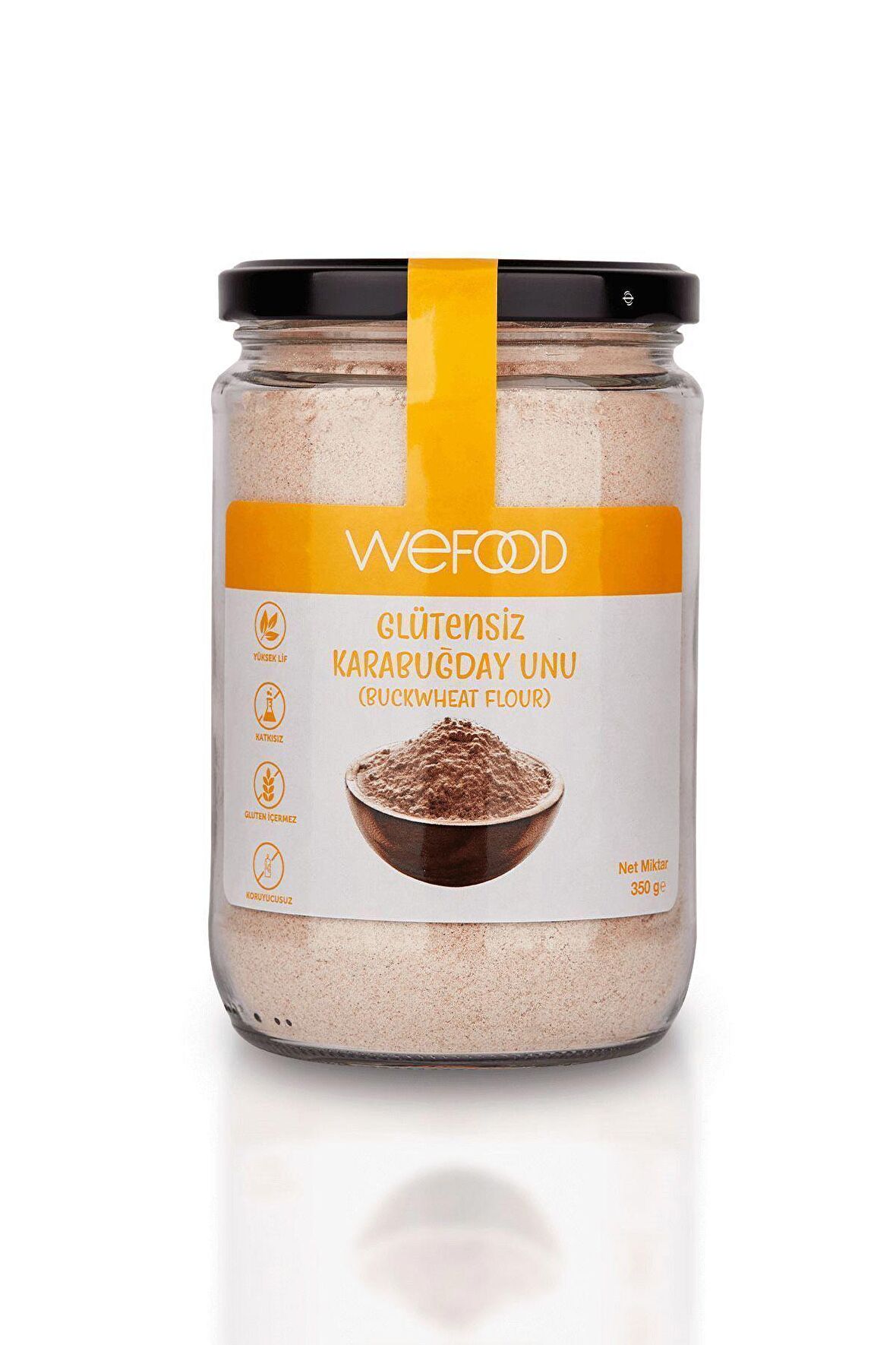 Wefood Glutensiz Çiğ Karabuğday Unu 350 gr