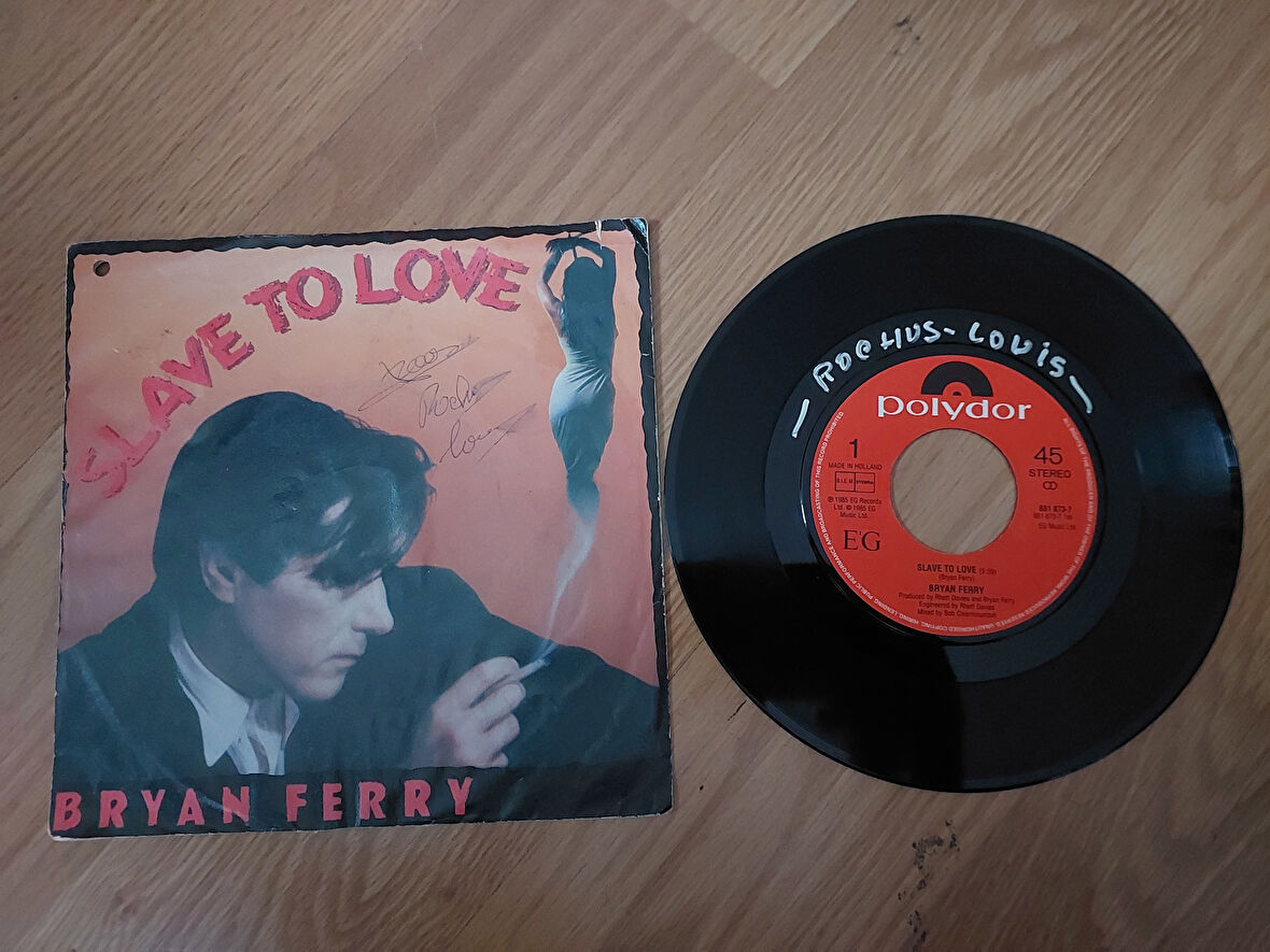 Bryan Ferry – Slave To Love - 1985 Hollanda Basım 45 lik Plak