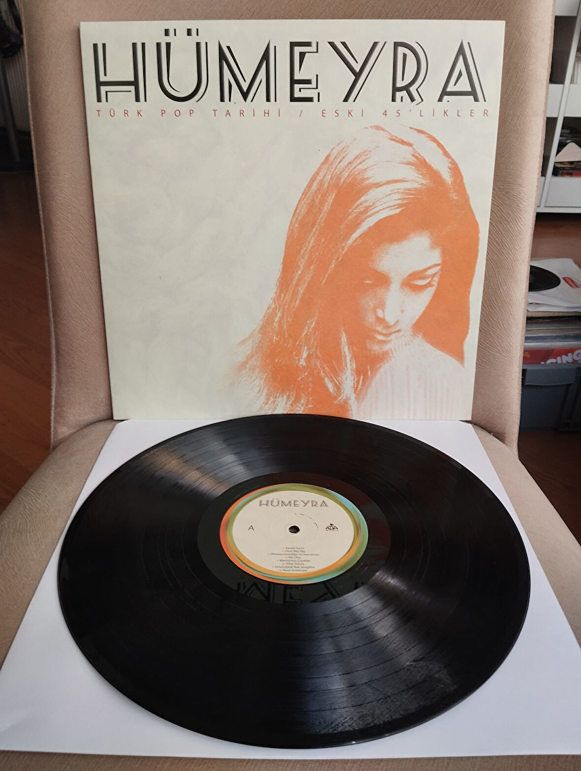 Hümeyra – Türk Pop Tarihi / Eski 45’likler -  2020 Türkiye Basım 33’lük LP Plak