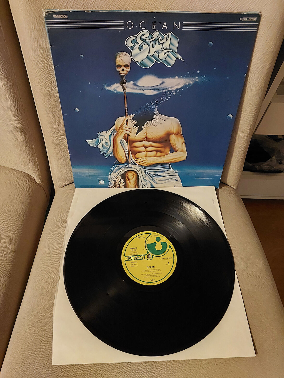 Eloy – Ocean - 1977 Almanya  Basım 33 Lük LP Albüm Plak