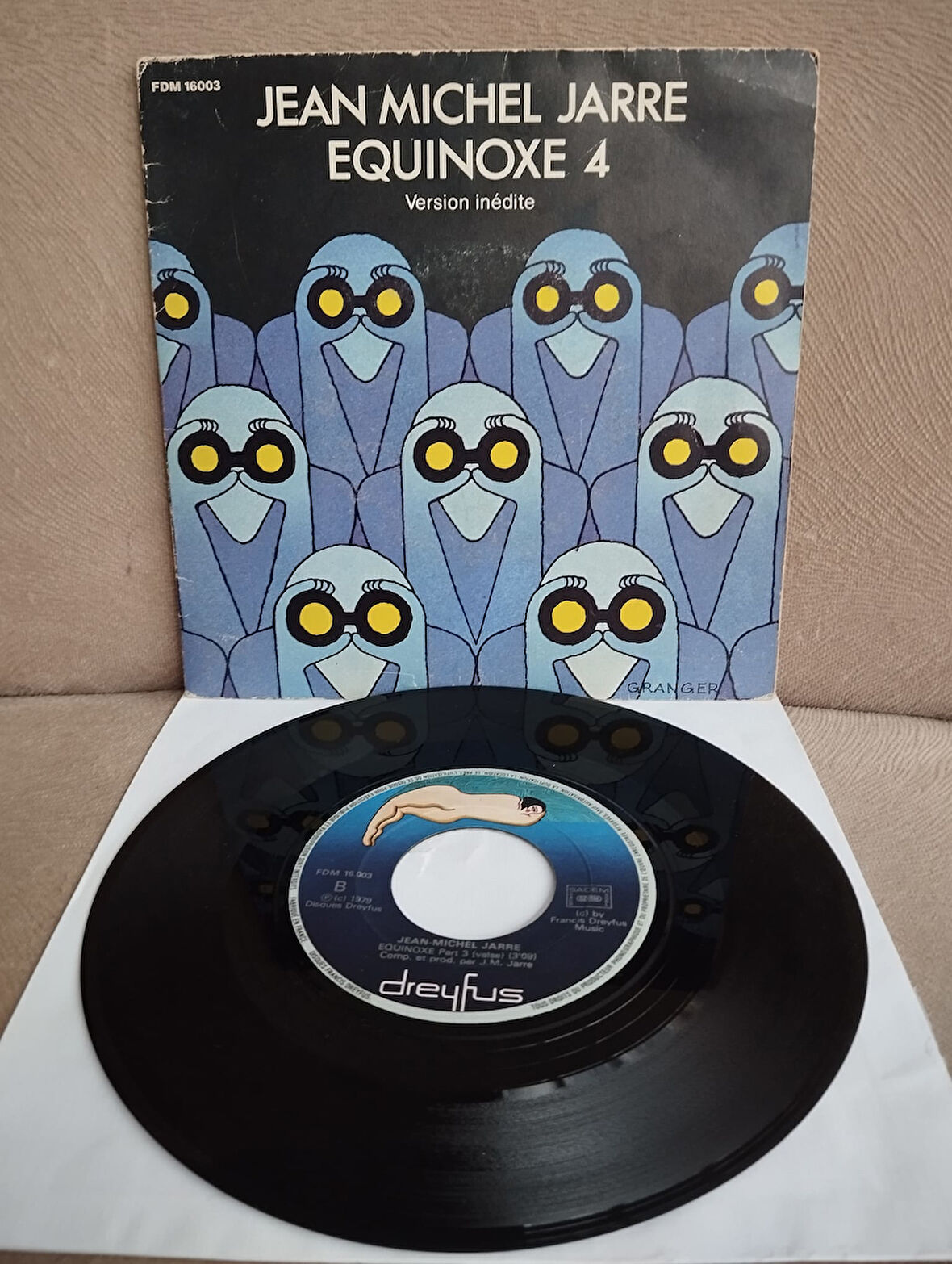 Jean Michel Jarre  – Equinoxe 4 (Version Inédite)  - 1979 Fransa Basım 45 LİK PLAK - 2.El
