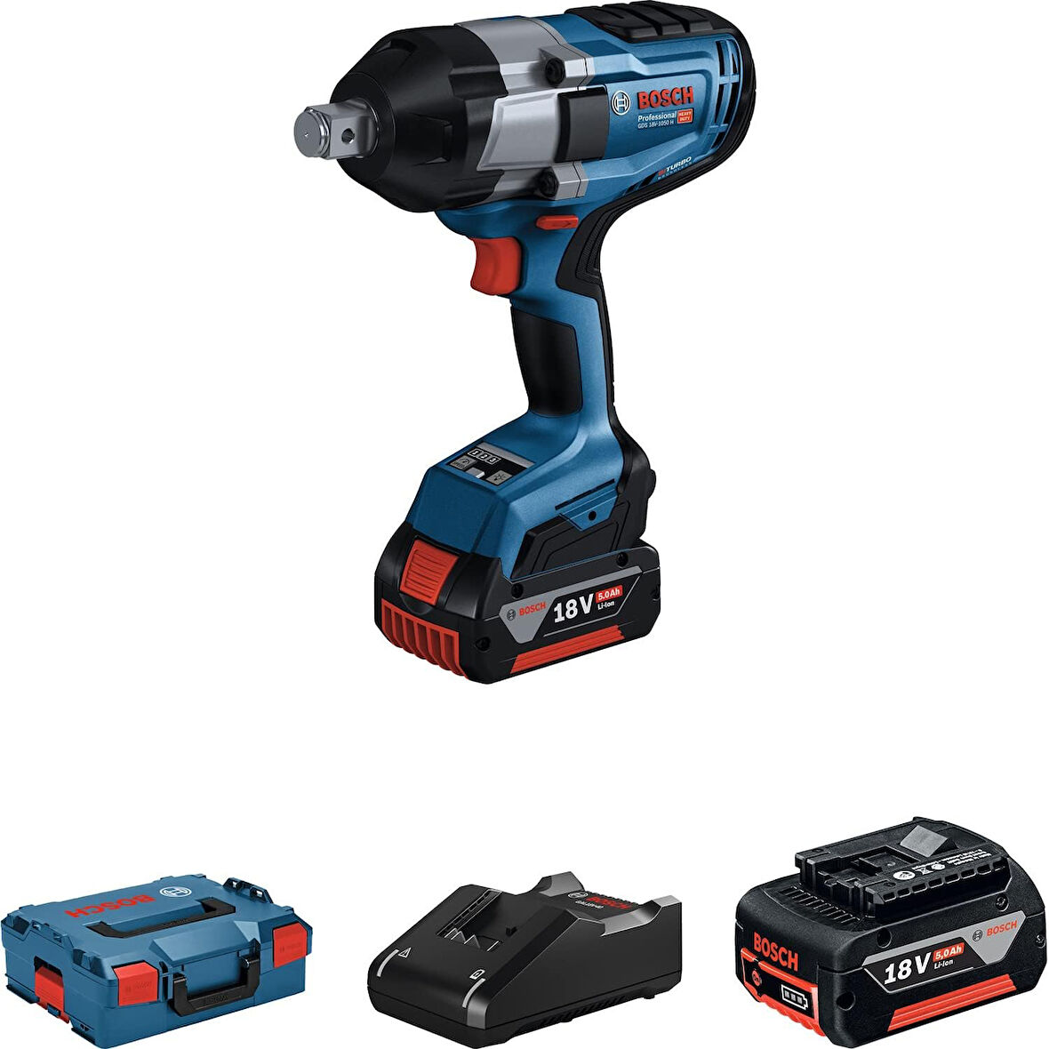 Bosch Professional GDS 18V-1050 H Akülü Darbeli Somun Sıkma