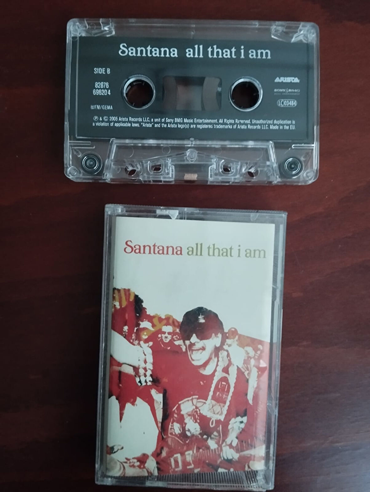 Santana – All That I Am - 2005  Avrupa Basım 2. El Kaset Albüm
