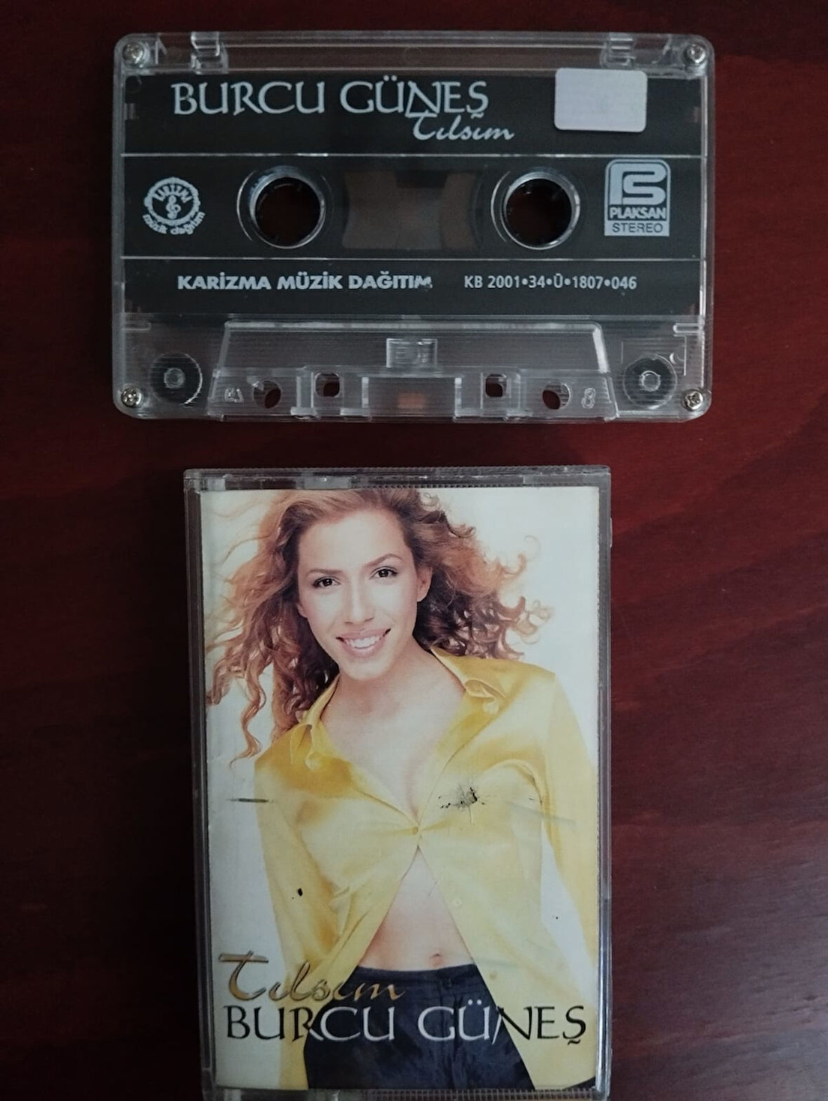 Burcu Güneş - Tılsım  - 2001 Türkiye Basım 2. El Kaset