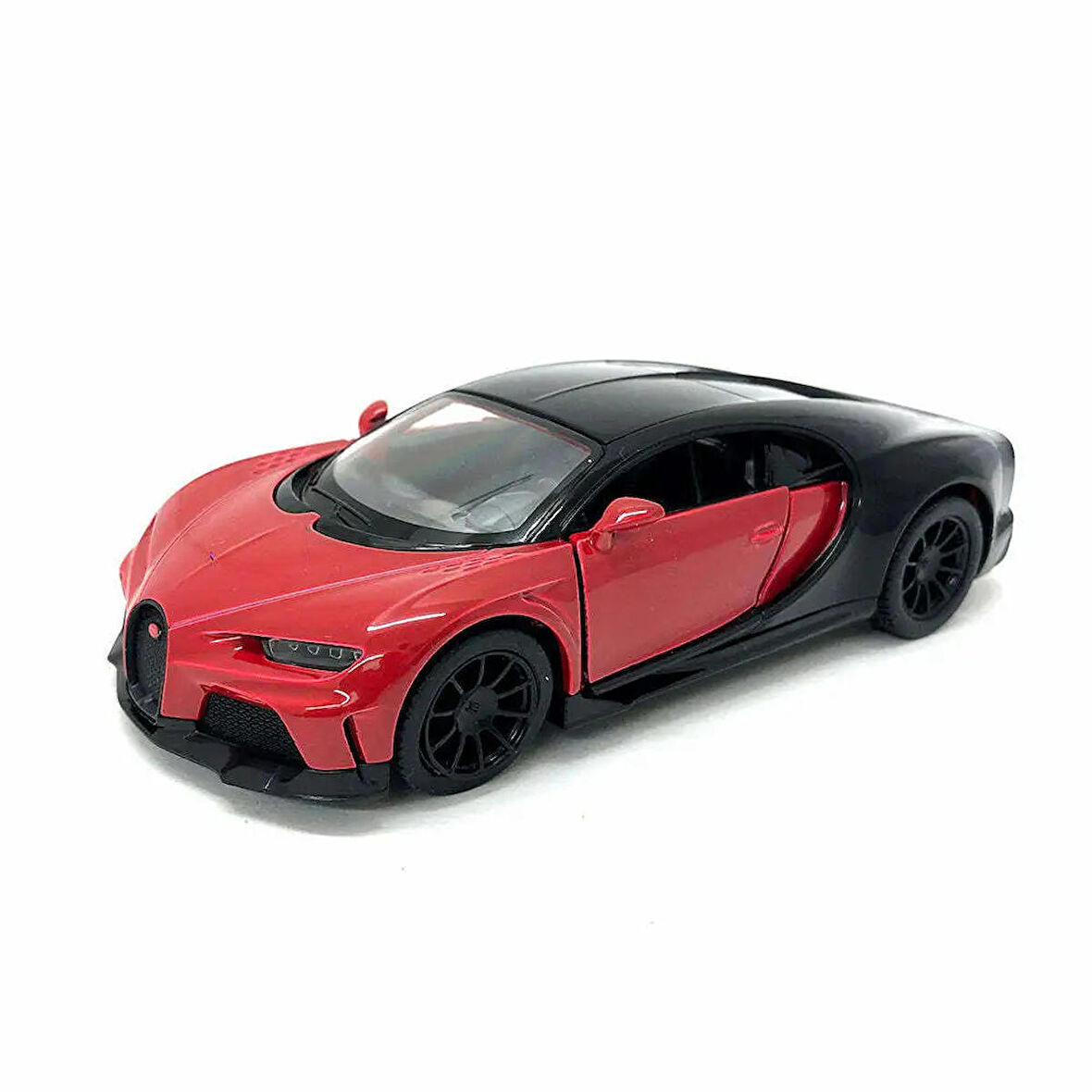 Kinsmart Bugatti Chiron Çek Bırak Diecast Model Araba   Ürün Uzunluğu 10-12 Cm'dir