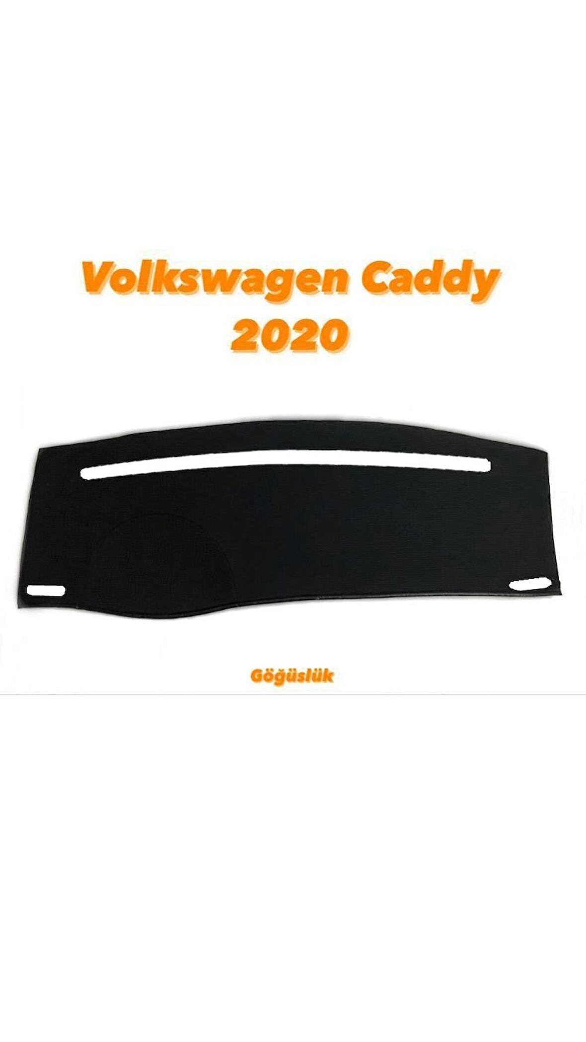 VOLKSWAGEN CADDY 2020 3 BOYUTLU VİP DERİ TORPİDO KORUYUCU