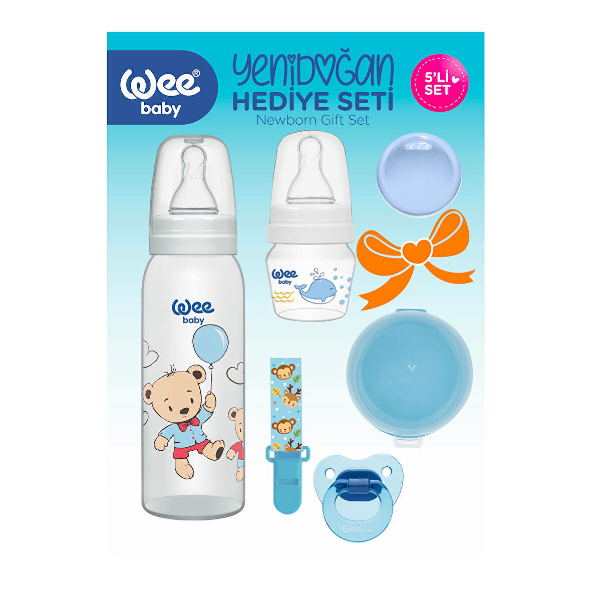 Wee Baby Yeni Doğan Seti Mavi