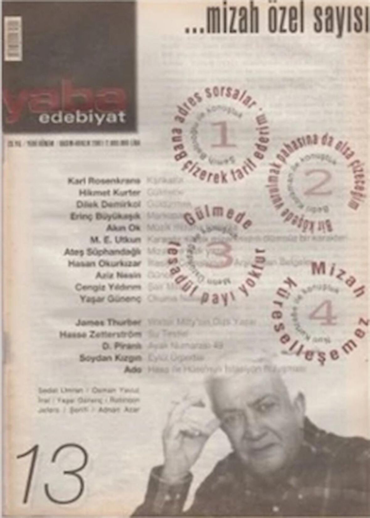 Yaba Edebiyat Dergisi Sayı: 13