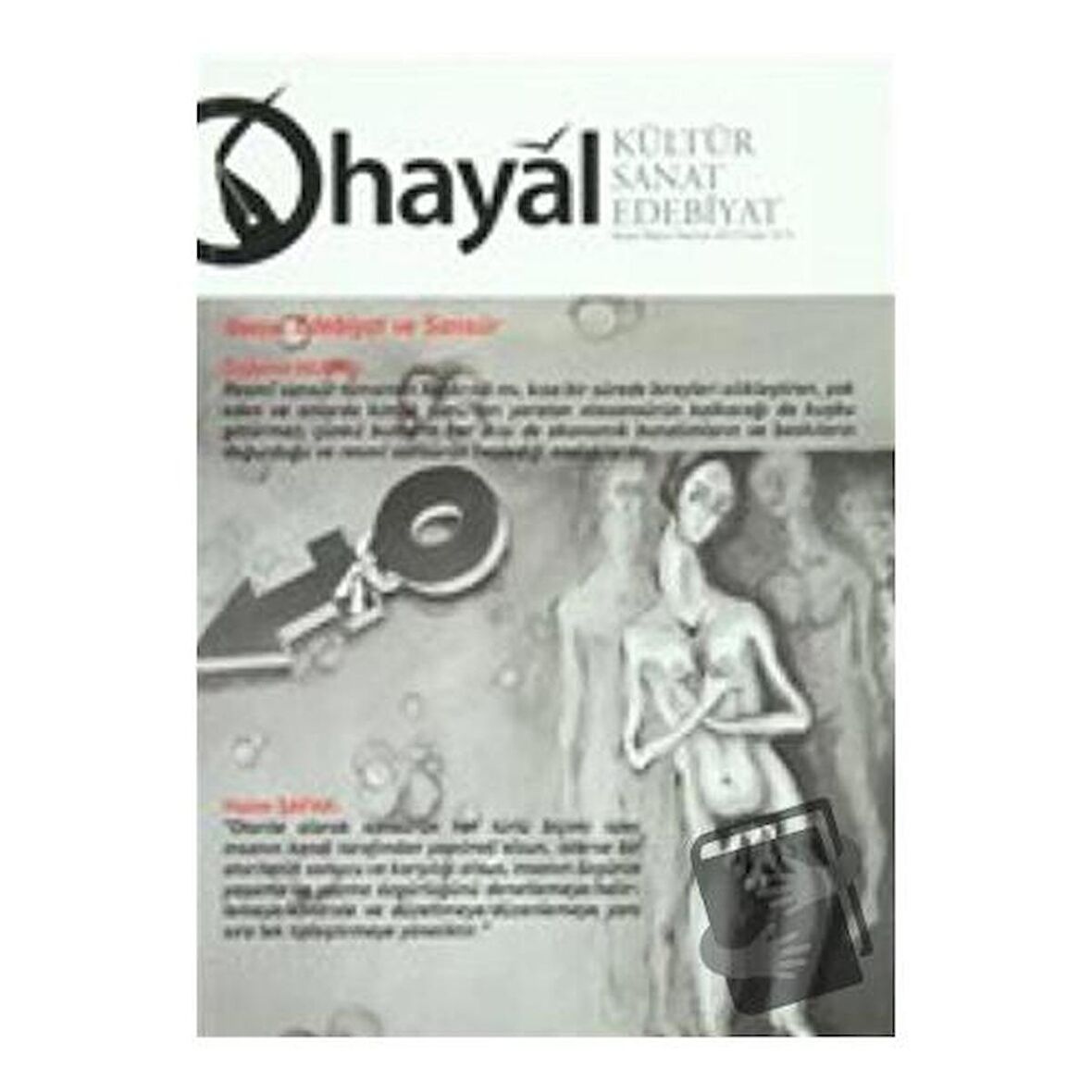 Hayal Kültür Sanat Edebiyat Dergisi Sayı: 45 Nisan-Mayıs-Haziran 2013