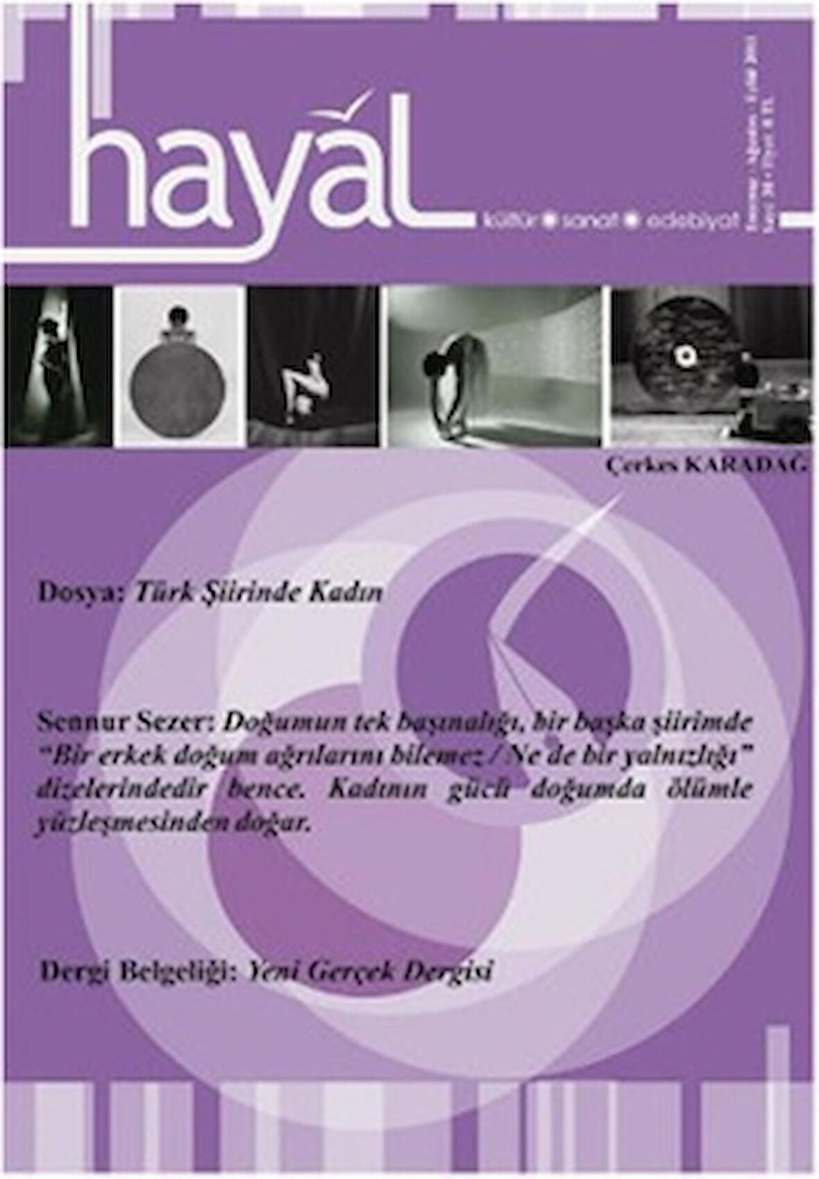 Hayal Kültür Sanat Edebiyat Dergisi Sayı: 38