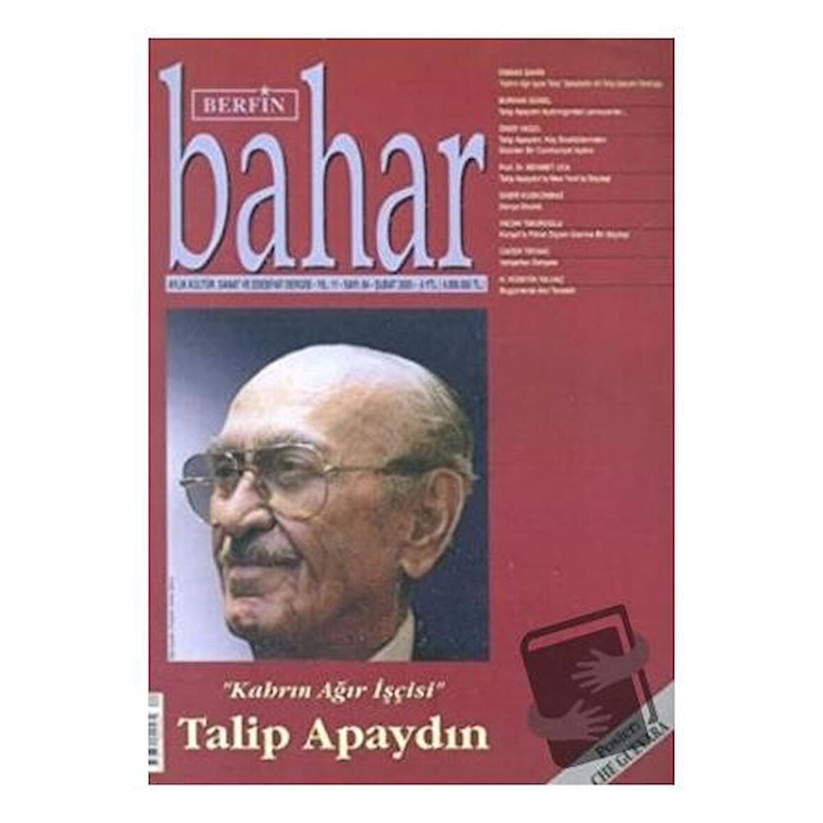 Berfin Bahar Aylık Kültür, Sanat ve Edebiyat Dergisi Sayı: 84