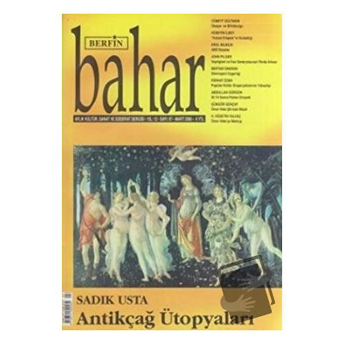 Berfin Bahar Aylık Kültür, Sanat ve Edebiyat Dergisi Sayı: 97