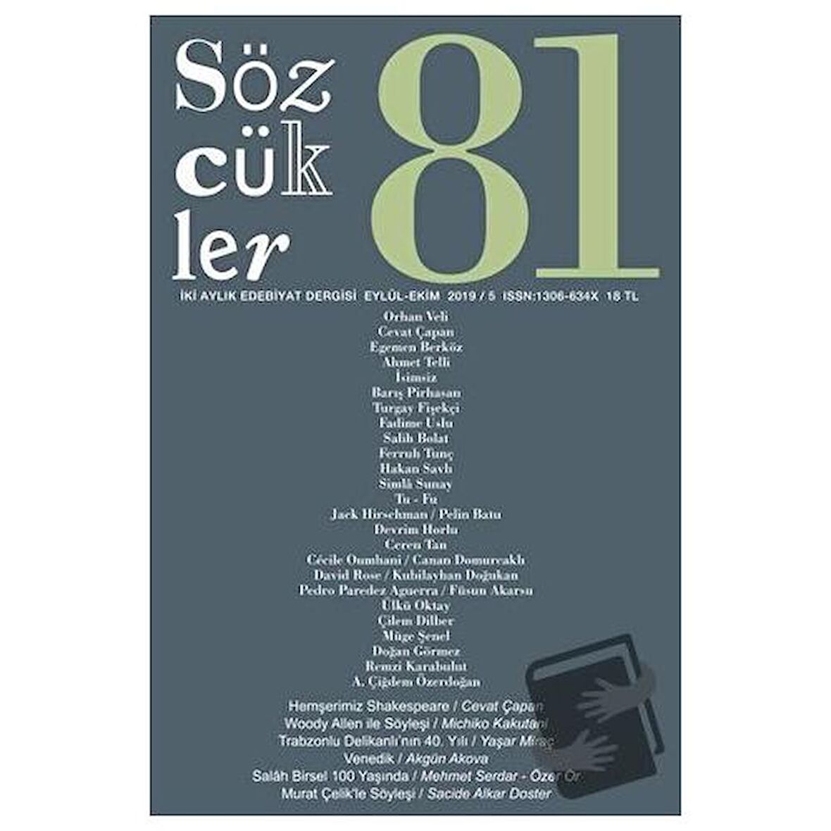 Sözcükler Dergisi Sayı: 81 Eylül - Ekim 2019