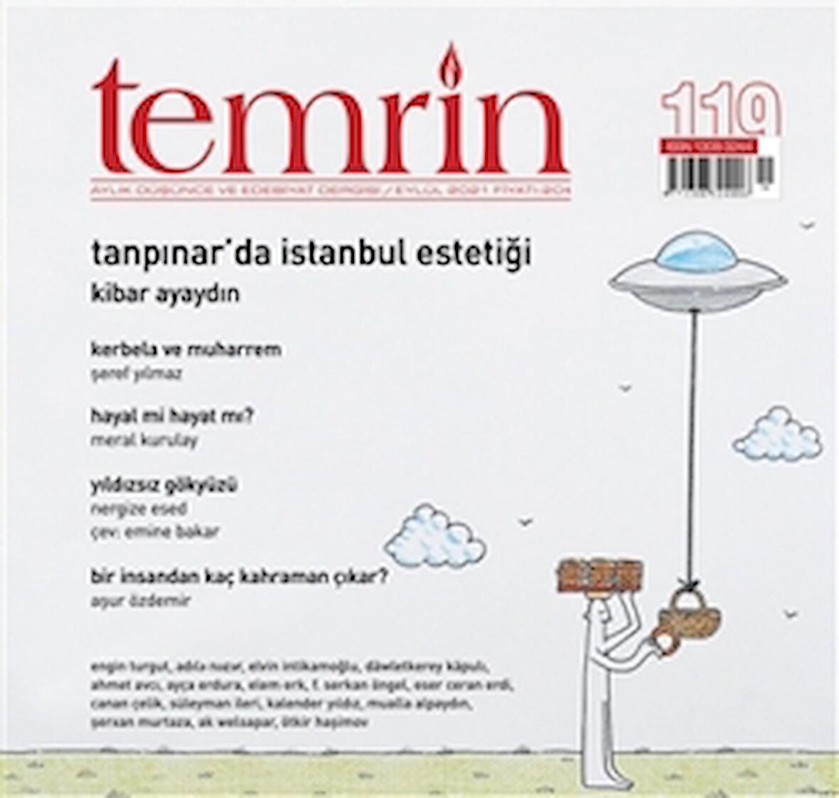 Temrin Düşünce ve Edebiyat Dergisi Sayı: 119 Eylül 2021