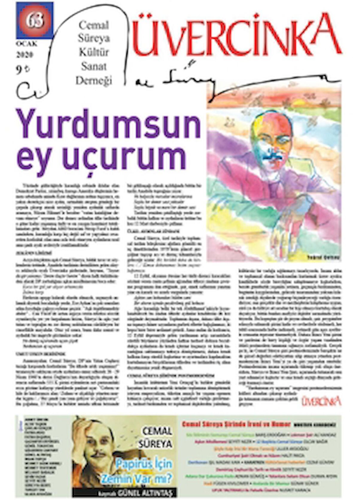 Sayı: 63 Ocak 2020