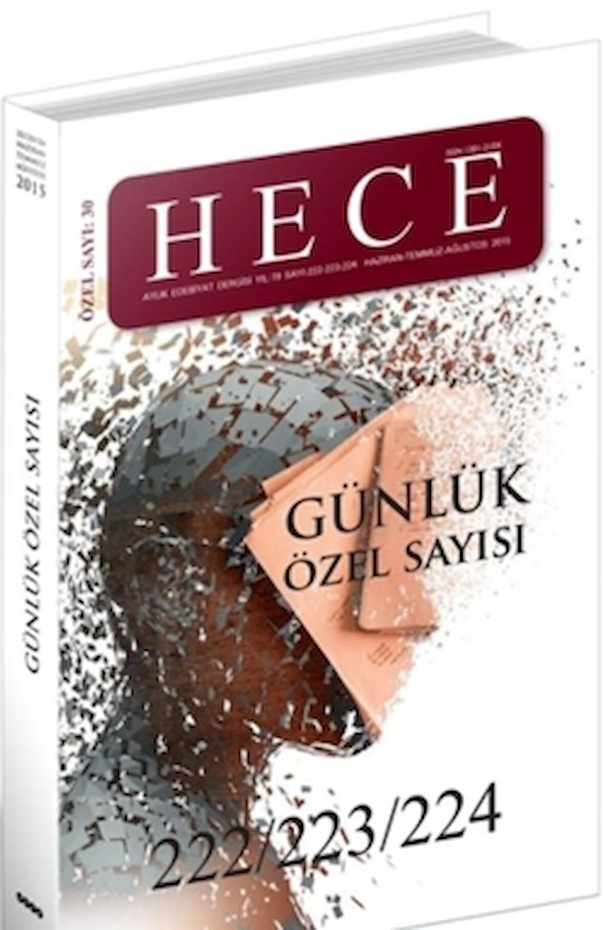 Hece Aylık Edebiyat Dergisi Günlük Özel Sayısı: 30 - 222/223/224 (Ciltsiz)