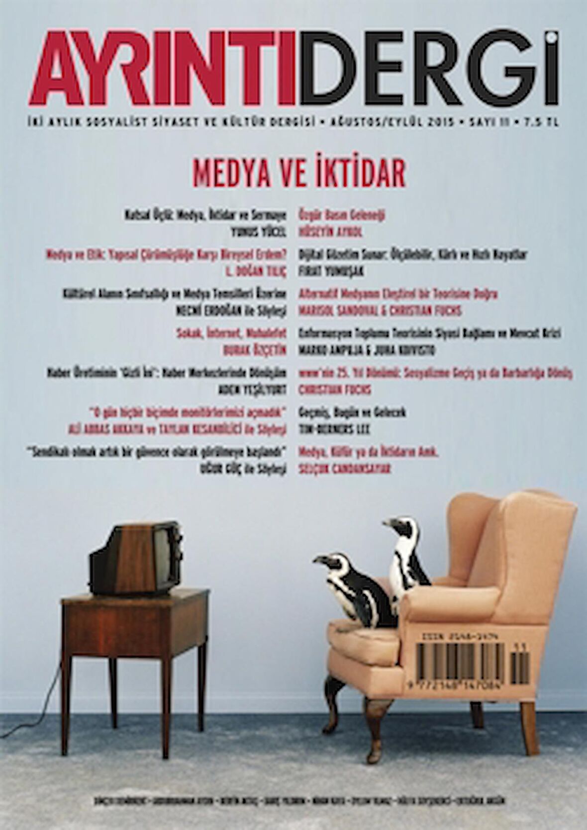 Ayrıntı Dergisi Sayı: 11 Ağustos-Eylül 2015