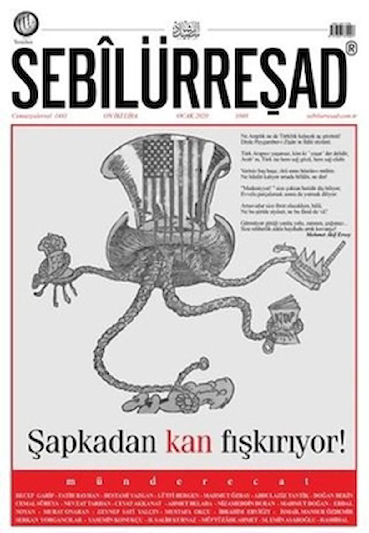 Sebilürreşad Dergisi Sayı: 1048 Ocak 2020