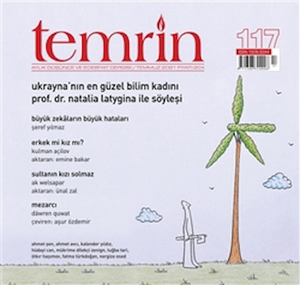 Temrin Düşünce ve Edebiyat Dergisi Sayı: 117 Temmuz 2021