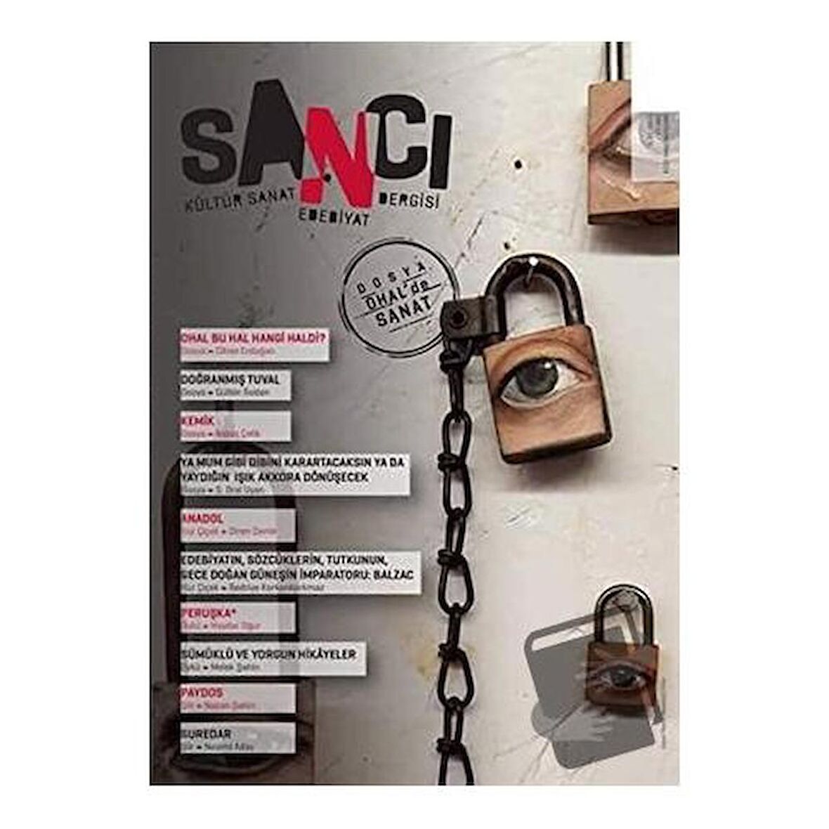 Sancı Kültür Sanat Edebiyat Dergisi Sayı: 17 Mayıs - Haziran 2018