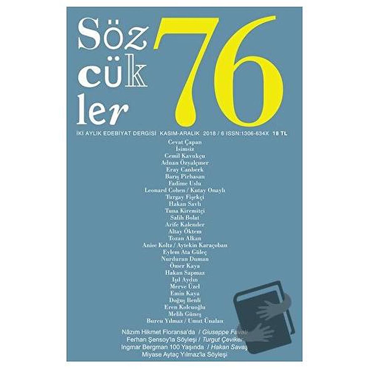 Sözcükler Dergisi Sayı: 76 Kasım - Aralık 2018