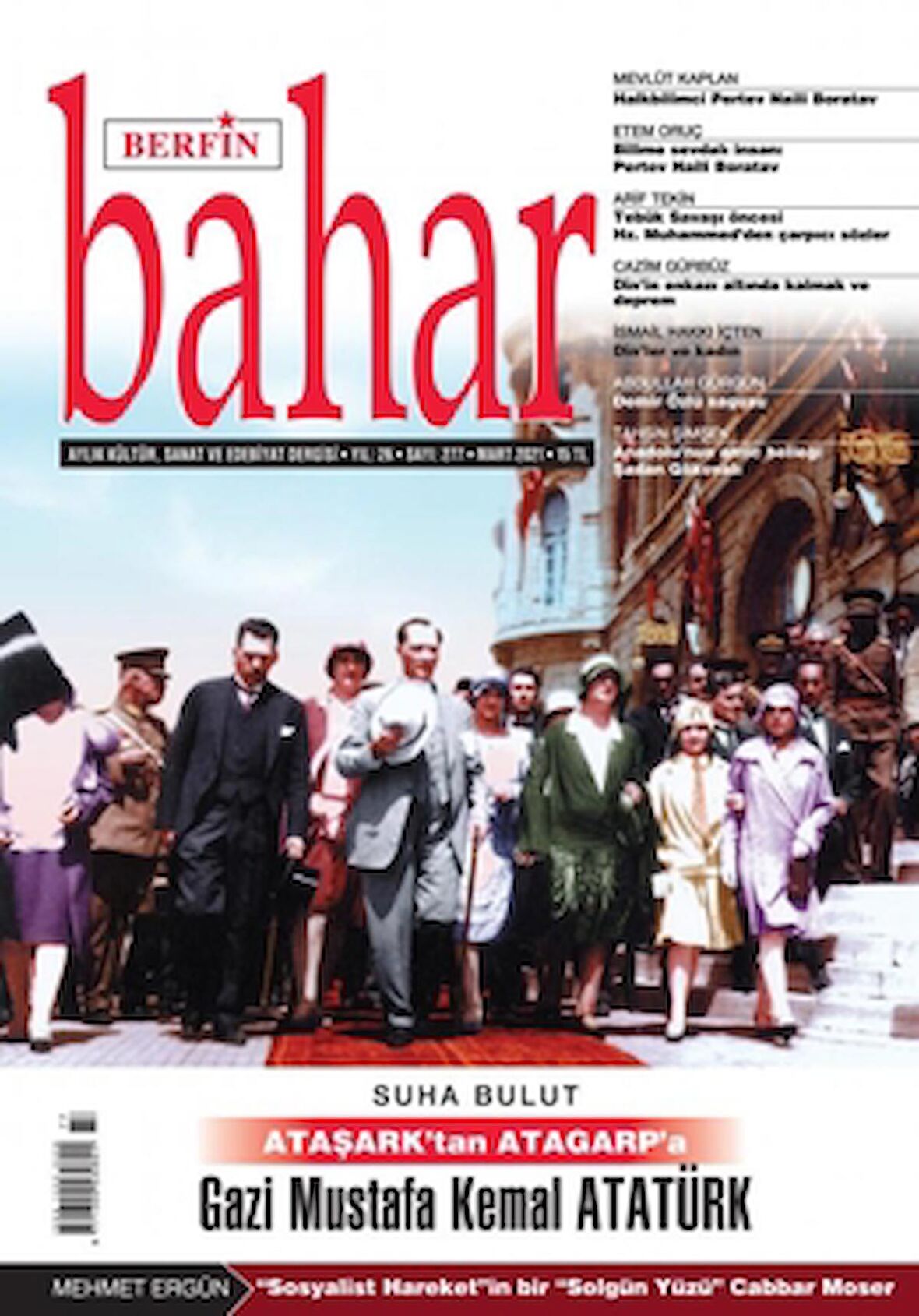 Berfin Bahar Aylık Kültür Sanat ve Edebiyat Dergisi Sayı: 277 Mart 2021