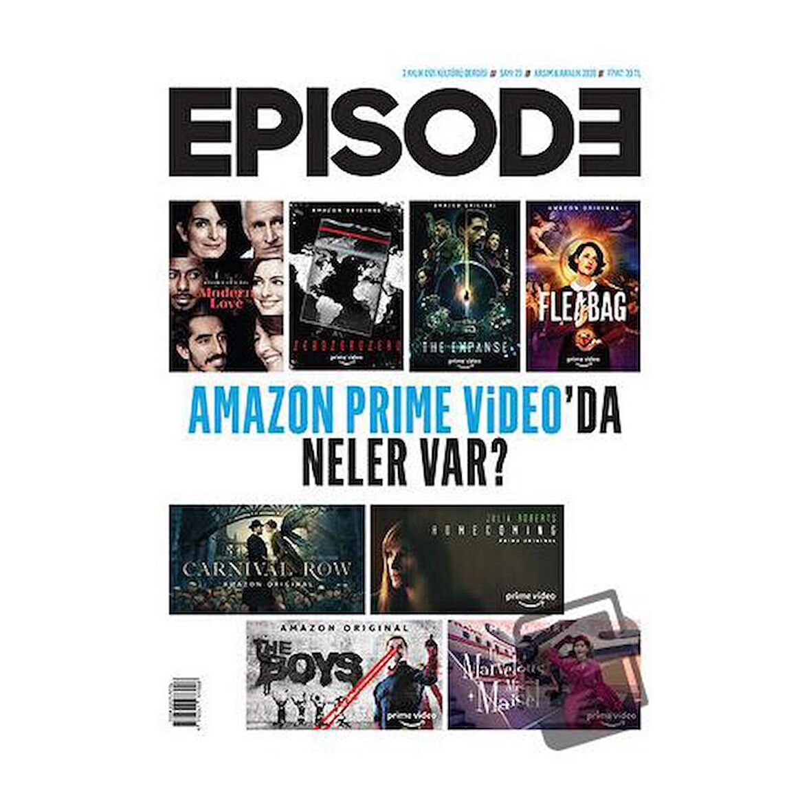 Episode İki Aylık Dizi Kültürü Dergisi Sayı: 23 Kasım - Aralık 2020