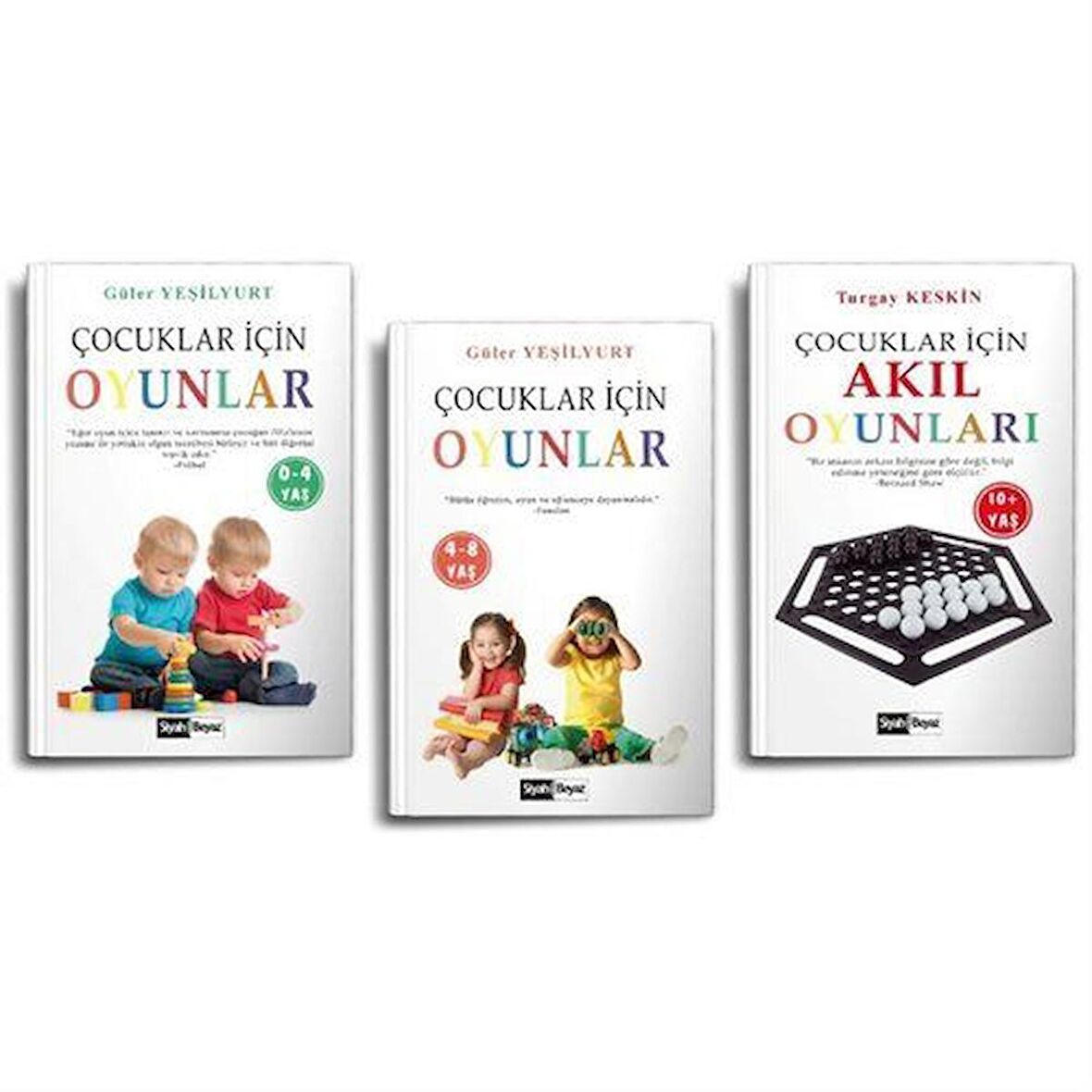 Çocuklar İçin Oyunlar (3 Kitap Takım)