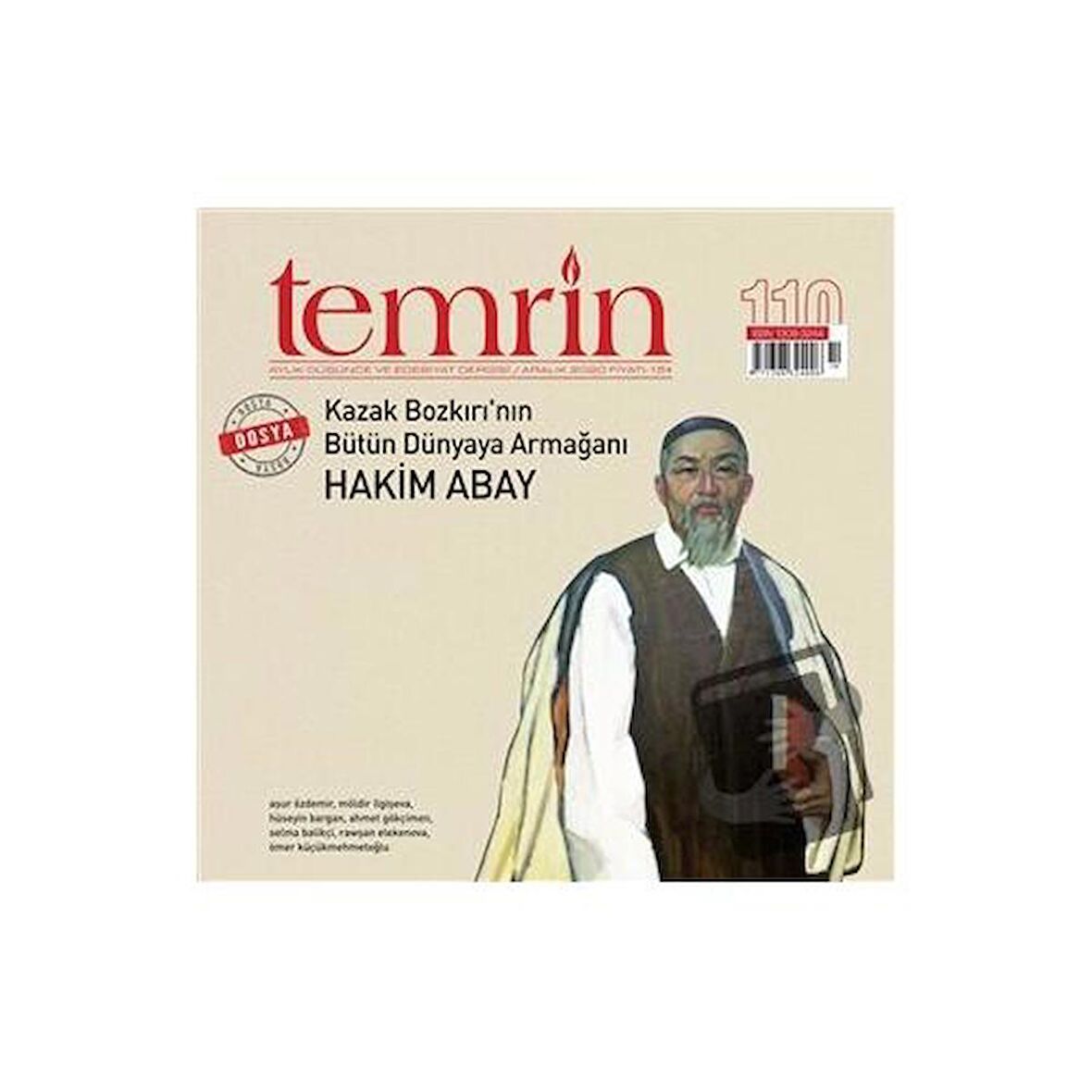 Temrin Düşünce ve Edebiyat Dergisi Sayı: 110 Aralık 2020