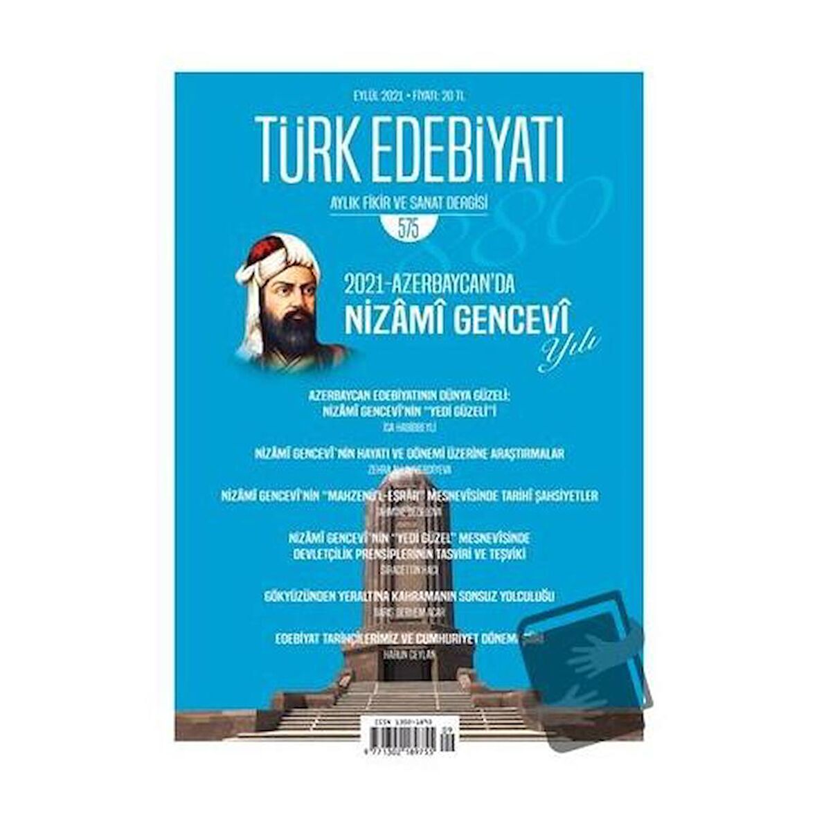 Türk Edebiyatı Dergisi Sayı: 575 Eylül 2021