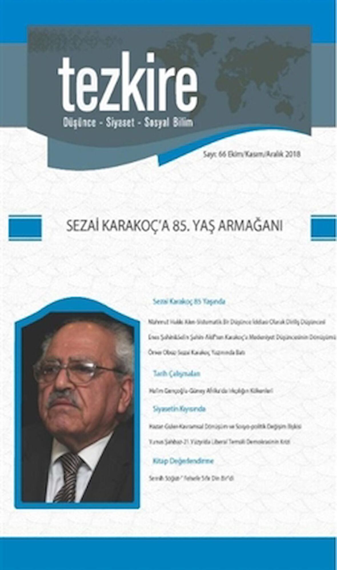Sayı: 66 Ekim - Kasım Aralık 2018