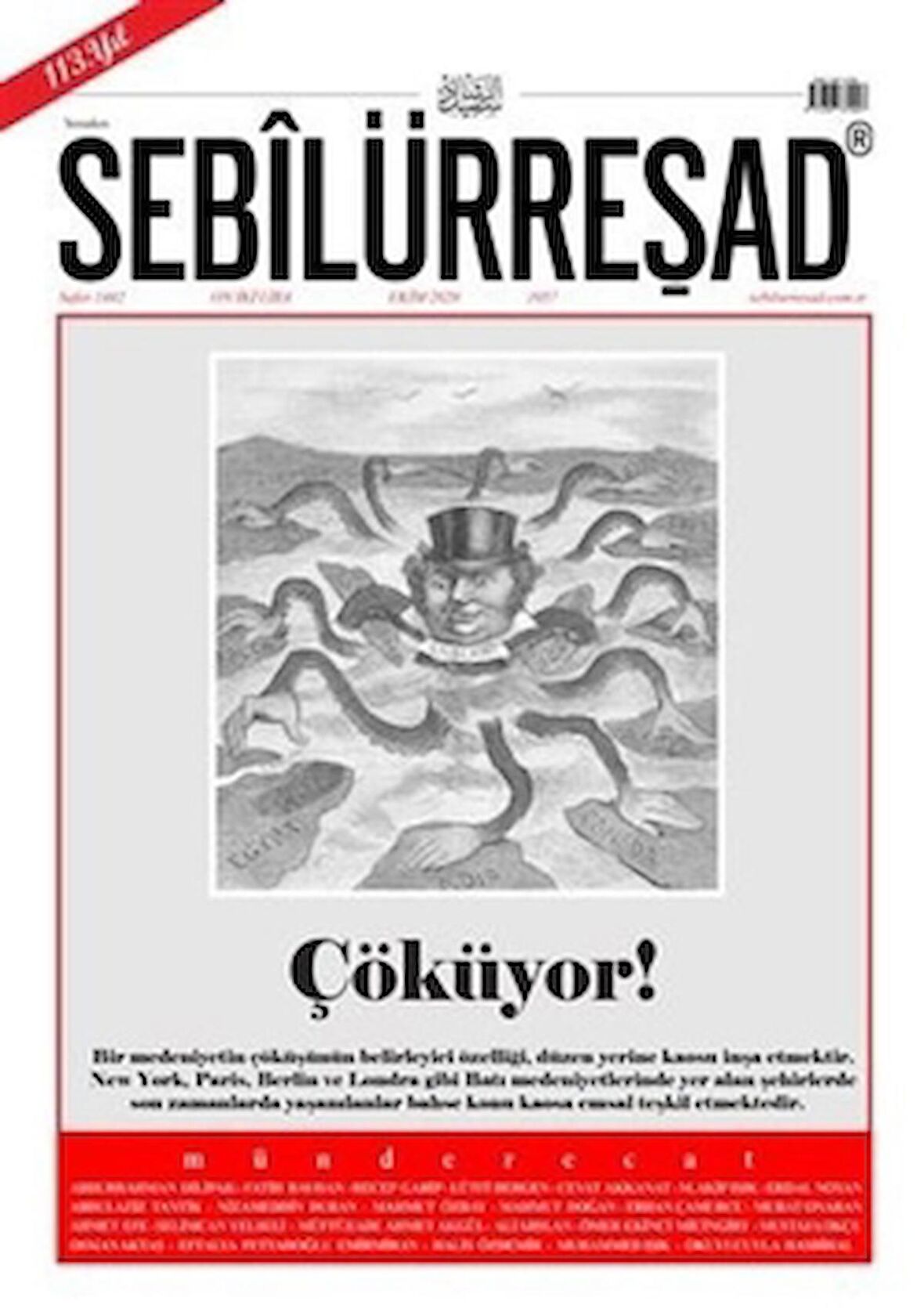 Sebilürreşad Dergisi Sayı: 1057 Ekim 2020