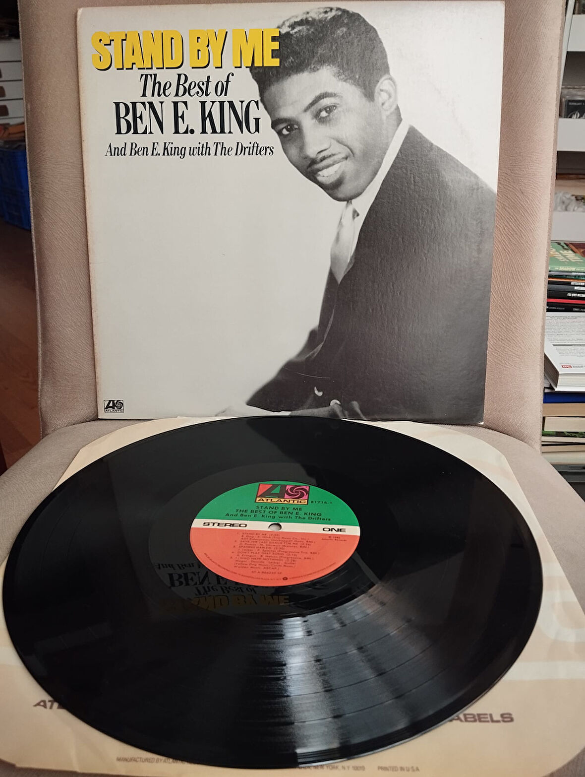 Stand By Me: The Best Of Ben E. King -  1986  Amerika Basım Albüm - 33 lük LP Plak