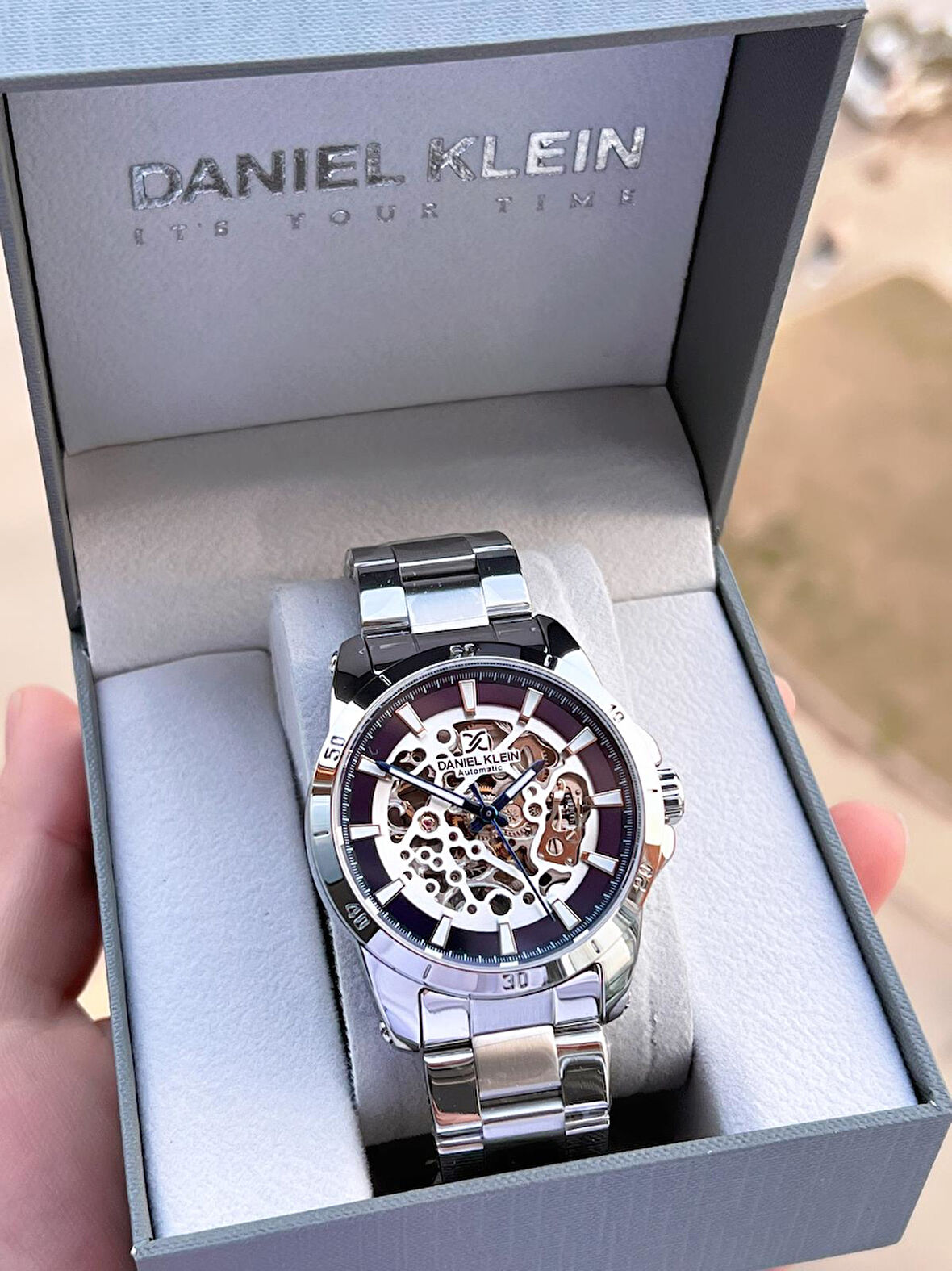 Daniel Klein Otomatik Ve Manuel Kurma Özellikli 30 Mt Suya Dayanıklı Erkek Kol Saat FDK.10783.F4