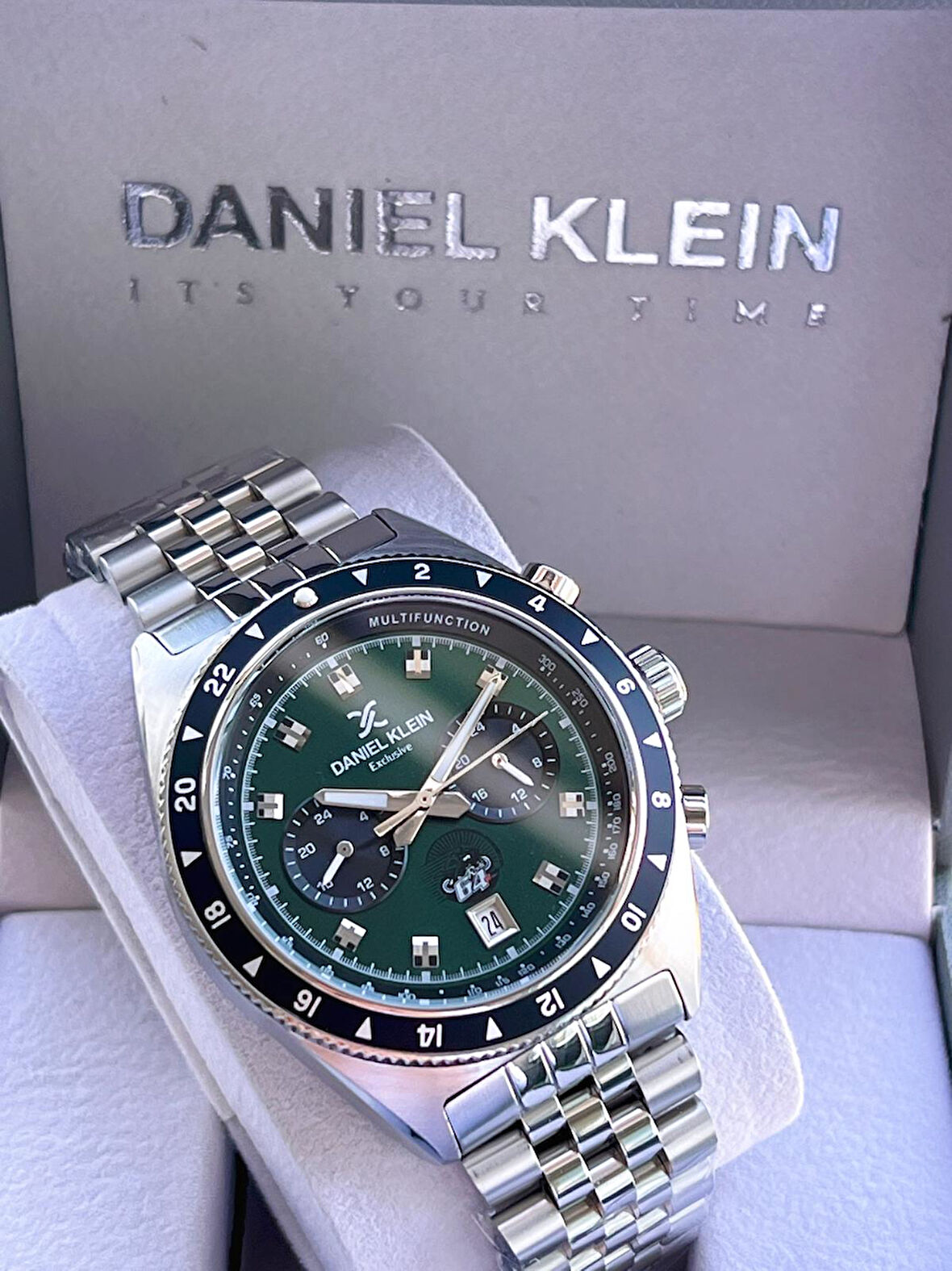Daniel Klein İç Fonksiyonları Aktif 30 Mt Suya Dayanıklı 2 Yıl Garantili Erkek Kol Saati FG.13994.3