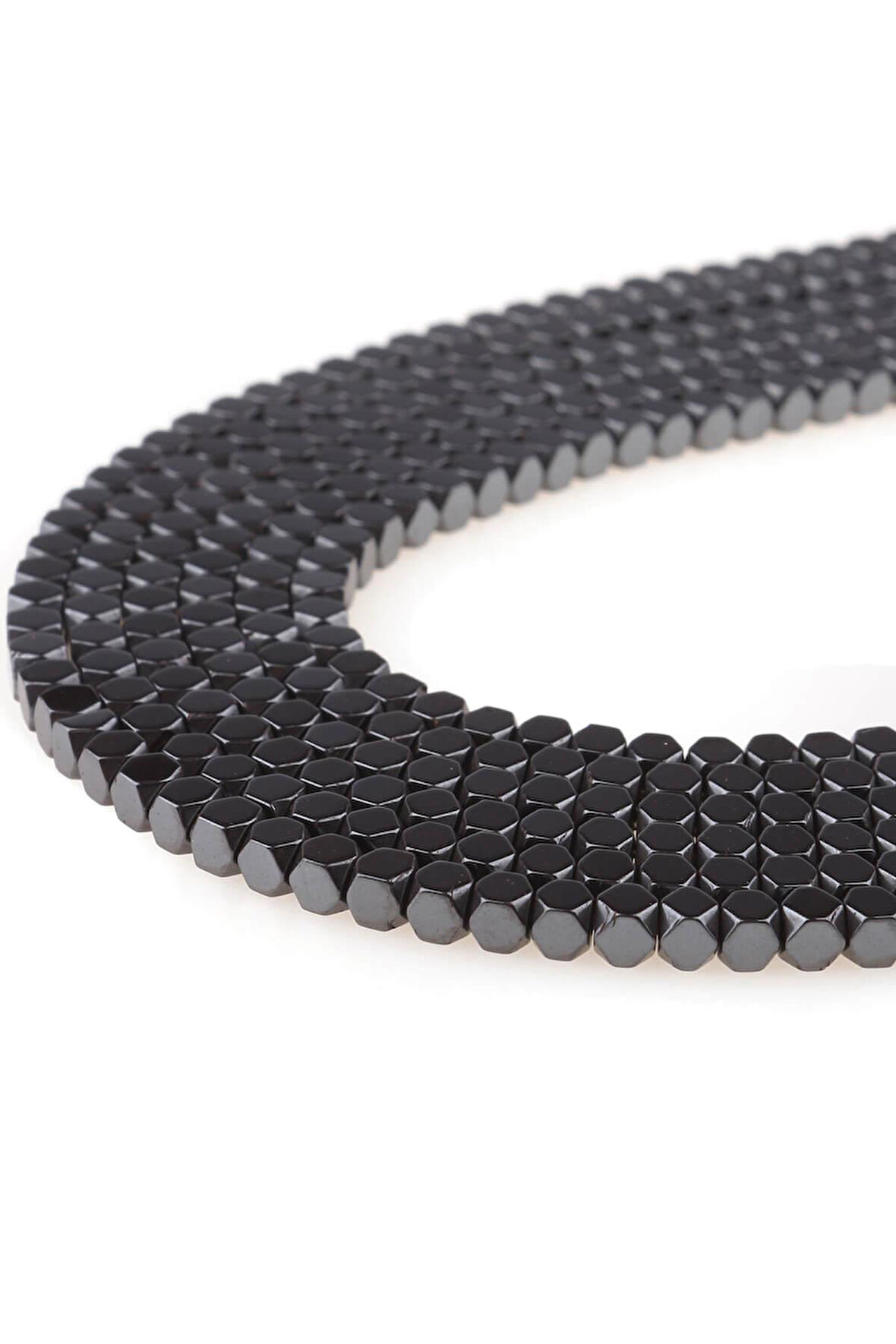 3X3 MM Küp Hematit Dizi Doğaltaş - DZ3575