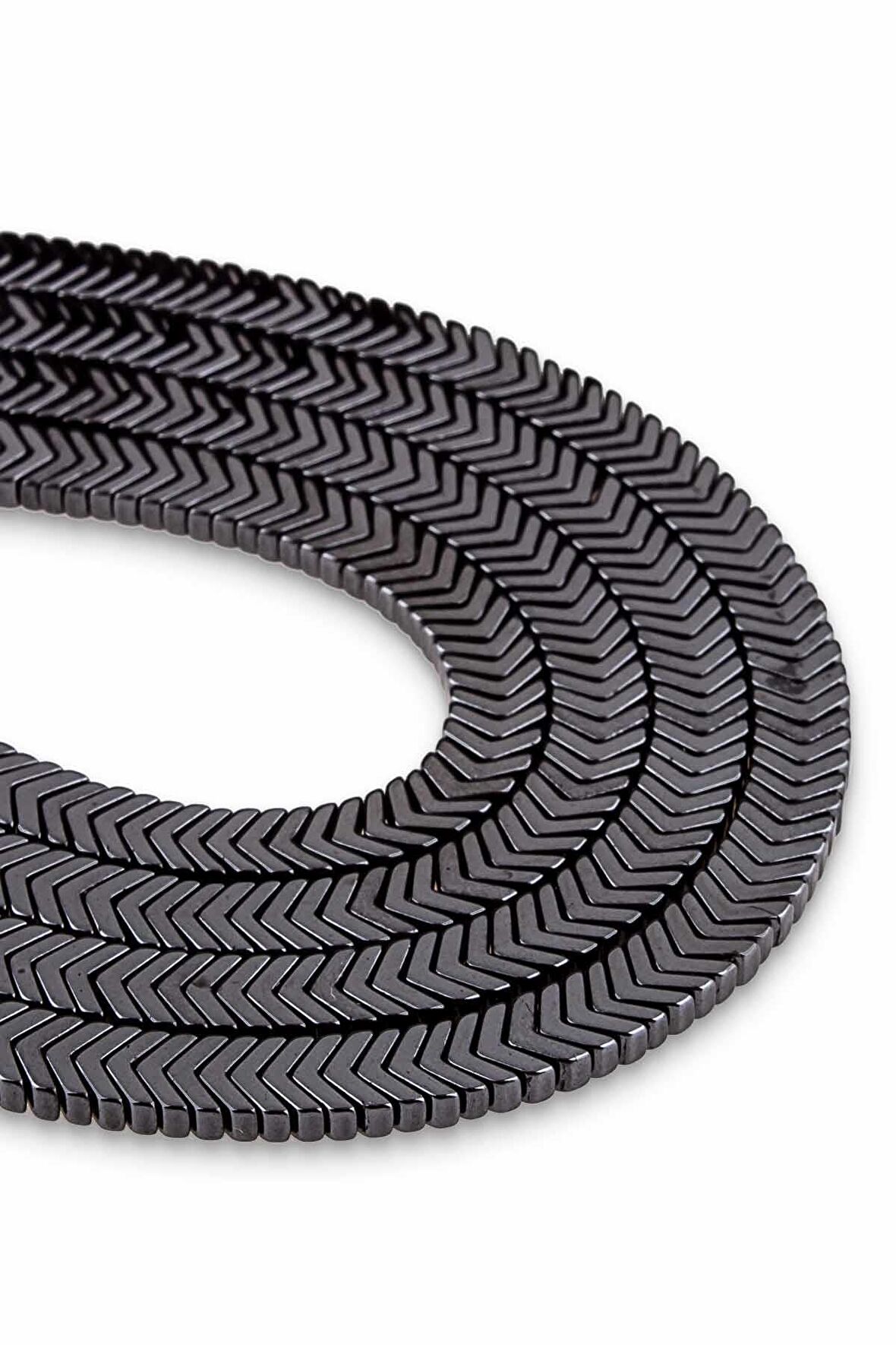 7X1 MM Hematit Doğal Taş Dizi